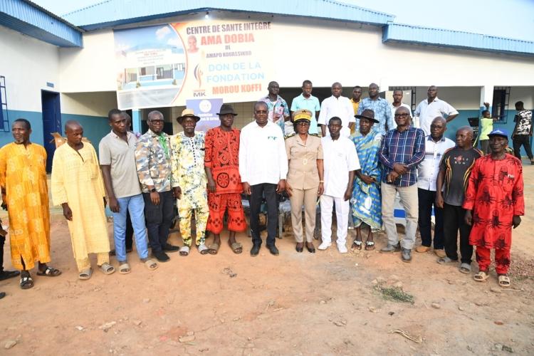 Côte d’Ivoire : Santé dans la Région du Gontougo : Madame Dominique Ouattara dote le centre de santé d’Amapo-Kouassikro d’équipements médicaux d’une valeur de plus de 13 millions FCFA
